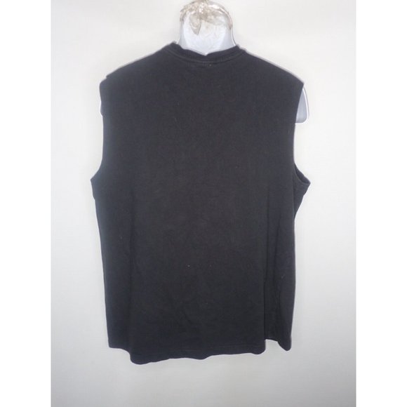 DisneyLand Resort‎ Mens XL Sleeveless Tank Top Black 2001 Embroidered - Picture 4 of 5